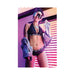 Vibes Not Your Bitch Bralette/panty L/xl Blk | SexToy.com