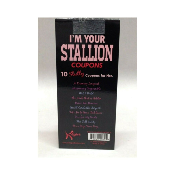 I'm Your Stallion Coupon | SexToy.com