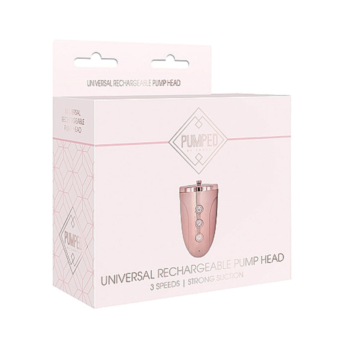 Universal Rechargable Pump Head - Pink | SexToy.com