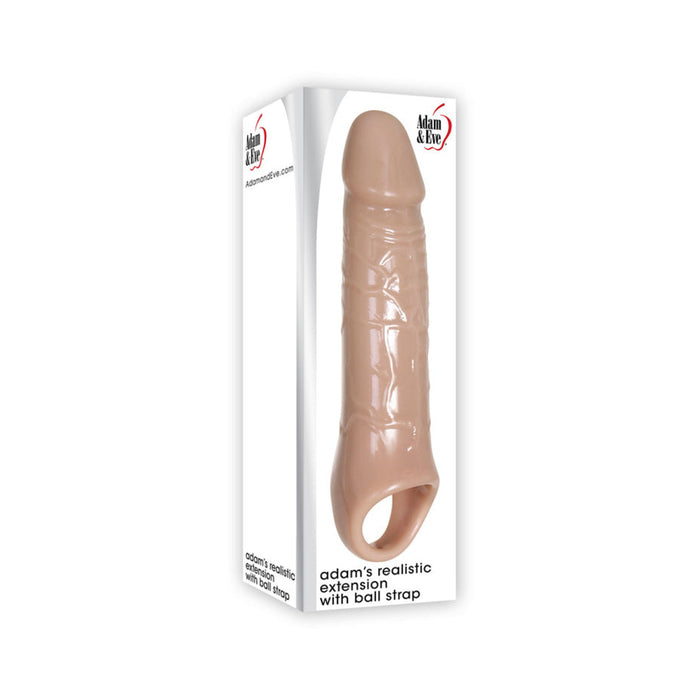 A&e Adam's Realistic Extension With Ball Strap | SexToy.com