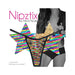 Neva Nude Pastie Funfetti Mulicolor Pastie And Panty Set | SexToy.com