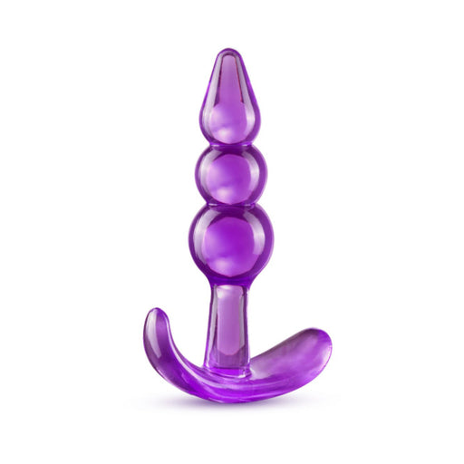 B Yours  Triple Bead Anal Plug Purple | SexToy.com