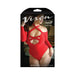 Vixen Havana Nights Halter Long Sleeve Bodysuit With Snap Closure Queen | SexToy.com