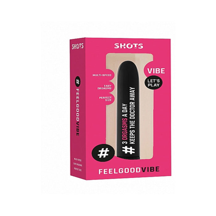 Feel Good Vibe #3orgasmaday Black | SexToy.com