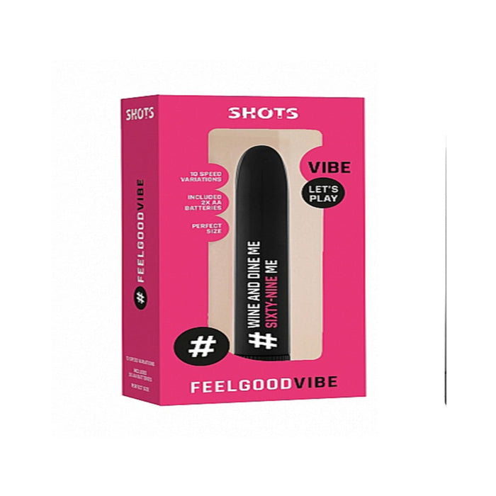 FeelGood Vibes #WineandDine Me Black | SexToy.com