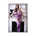 Sheer Purple Haze Strappy Garter Body Stocking Qs Purple | SexToy.com