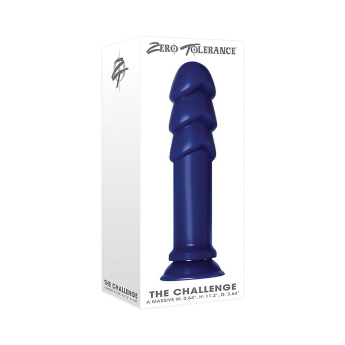 ZT The Challenge Butt Plug Blue | SexToy.com