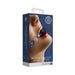 Ouch! Silicone Ball Gag - With Roughened Denim Straps - Blue | SexToy.com
