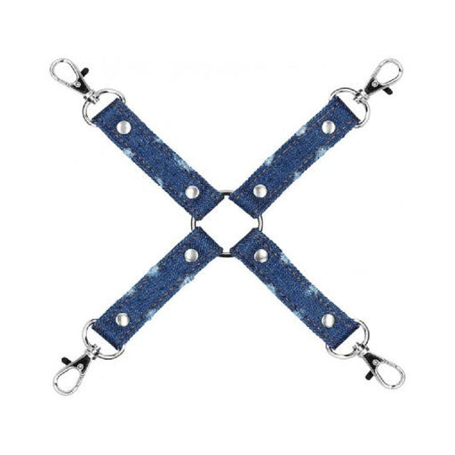 Ouch! Denim - Hogtie - Roughened Denim Style - Blue | SexToy.com