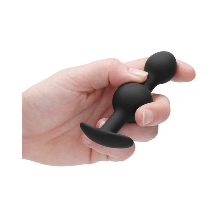 Sono No. 90 - Self-penetrating Butt Plug - Black | SexToy.com