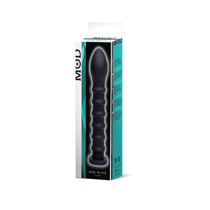 Mod Wand Silicone - Ribbed | SexToy.com
