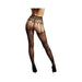 Shots Le Desir Crotchless Cut Out Pantyhouse Os Black | SexToy.com