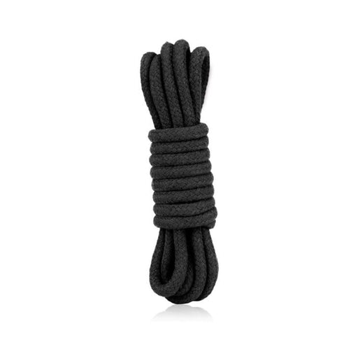 Lux Fetish Bondage Rope 16 Ft/5 M - Black | SexToy.com