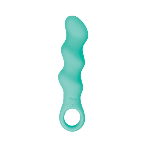 Evolved Triple Teaser Rechargeable Silicone Teal | SexToy.com