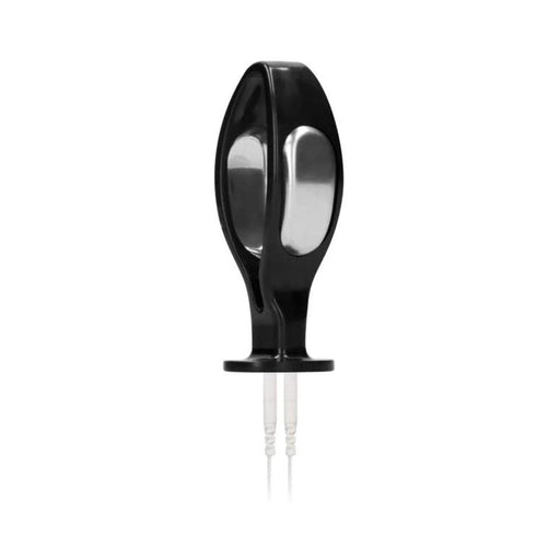 Shots Electroshock E-stim Hollow Butt Plug Black | SexToy.com