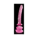 Icicles No. 86 - Glass Suction Cup Dildo - Pink | SexToy.com