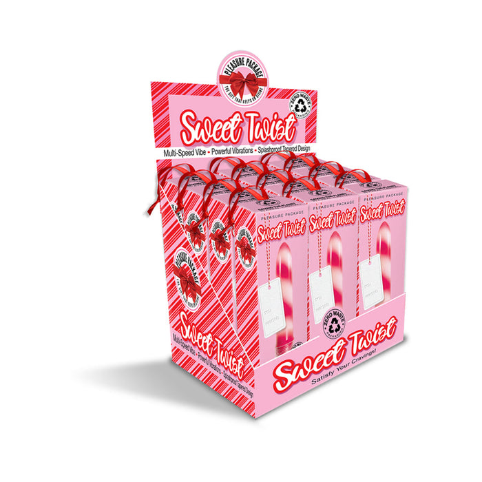 Sweet Twist 12-piece Vibrator P.o.p | SexToy.com