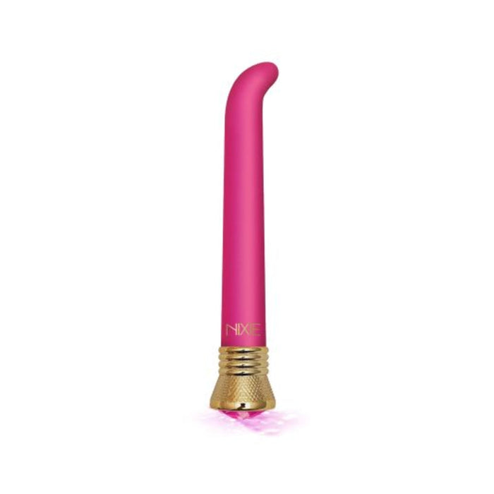 Nixie Mystic Wave Satin G-spot Vibe - Pink Tourmaline | SexToy.com