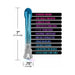 Nixie Waterproof 10-function Bulb Vibe - Blue Ombre Glow | SexToy.com