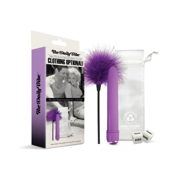 The Daily Vibe Special Edition Toy Kit - Clothing Optional | SexToy.com