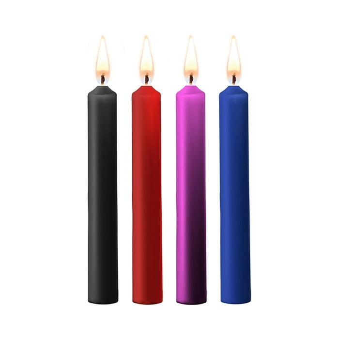 Ouch Teasing Wax Candles Paraffin 4-pack | SexToy.com