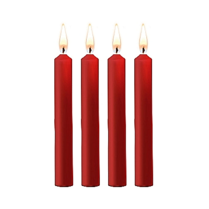 Ouch Teasing Wax Candles Paraffin 4-pack | SexToy.com