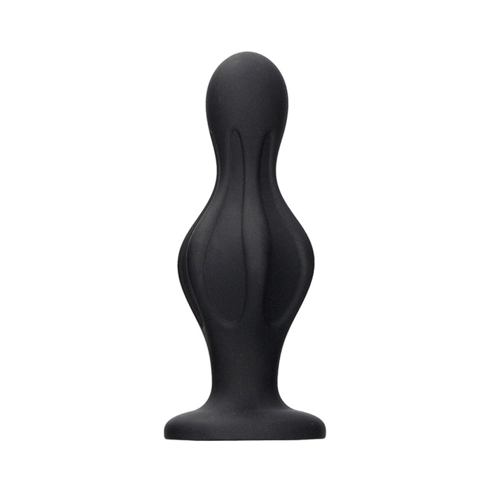 Ouch Diamond Shape Butt Plug Black | SexToy.com