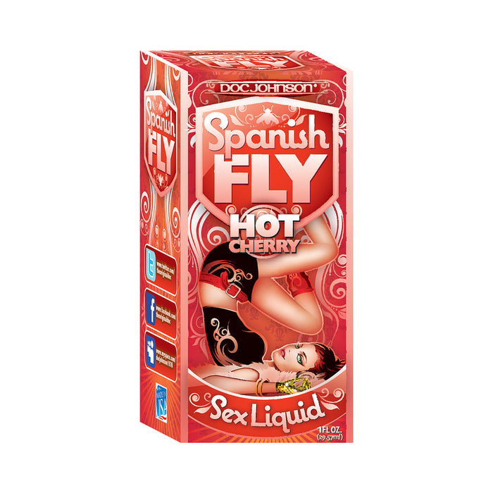 Spanish Fly Hot Cherry Sex Drops Liquid 1 fluid ounce | SexToy.com