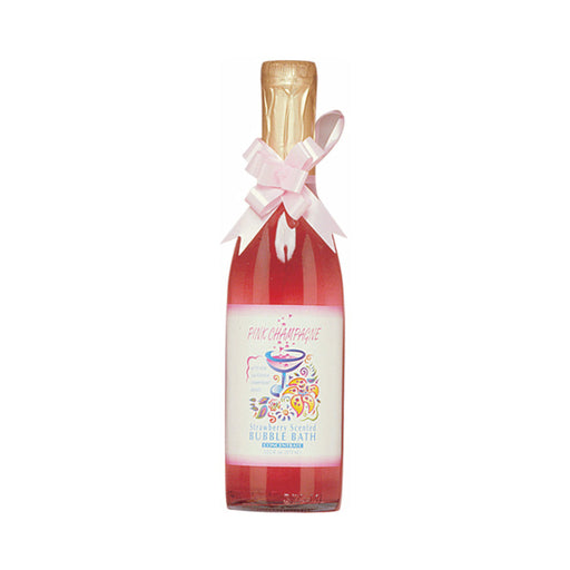 Pink Champagne Strawberry Scented Bubble Bath W/pheromones 12.2oz | SexToy.com