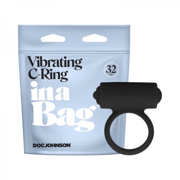 In A Bag Vibrating C-ring - Black