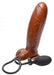 Inflatable Suction Cup 7 inches Dildo Brown | SexToy.com
