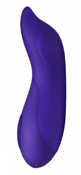 Royal Purple Silicone Pointer Vibe | SexToy.com
