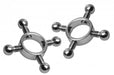 Stainless Steel Rings Of Fire Nipple Press Set | SexToy.com