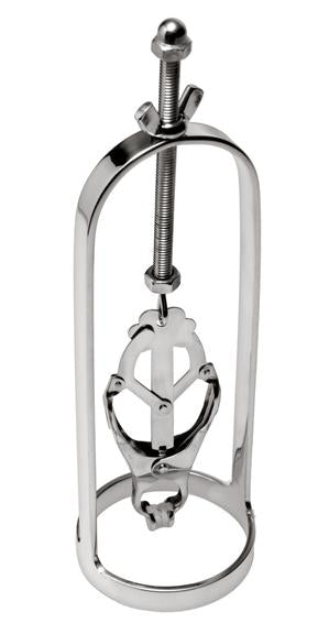 Stainless Steel Clover Clamp Nipple Stretchers Silver | SexToy.com