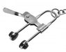 Intensity Nipple Press Clamps With Chain Metal Silver | SexToy.com