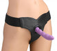 Bella Velvet Lined Elastic Strap On Harness | SexToy.com