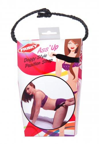 Ass Up Doggy Style Position Strap Black | SexToy.com