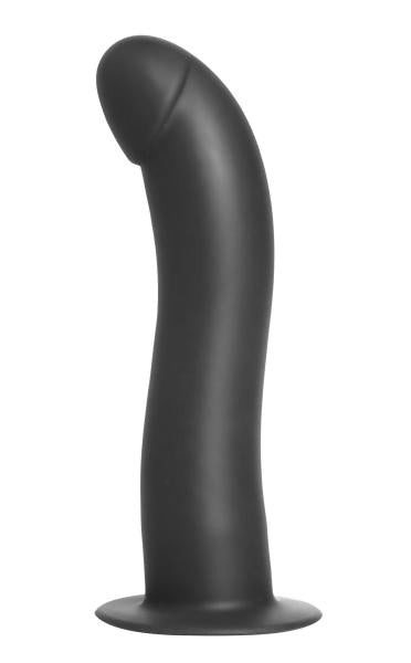 Onyx Vibrating Silicone G-Spot Dildo Black | SexToy.com