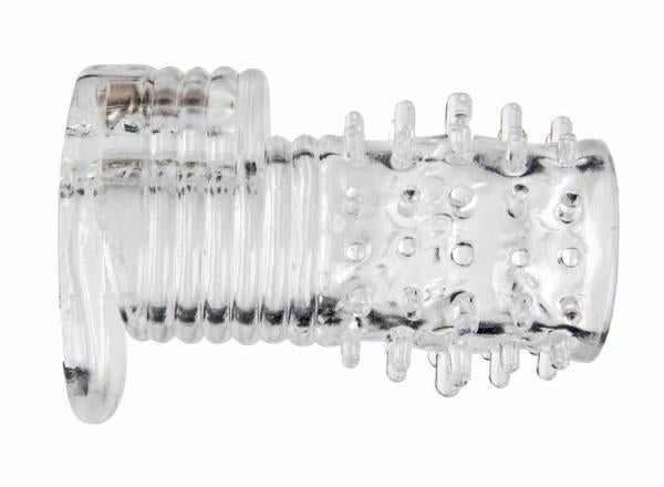 Clear Sensations Vibrating Textured Erection Sleeve | SexToy.com