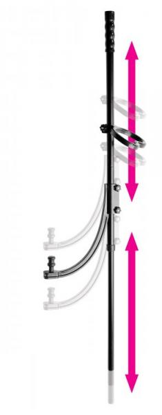 Pleasure Pole with 2 Attachments | SexToy.com