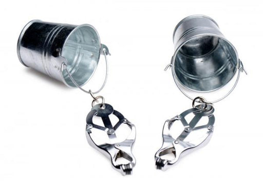 Jugs Nipple Clamps With Buckets Stainless Steel | SexToy.com
