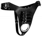 Strict Male Chastity Harness O/S Black  Leather | SexToy.com