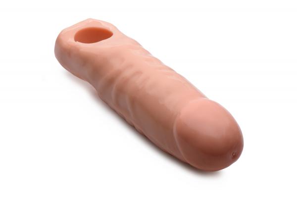7 Inches Wide Penis Extension Beige