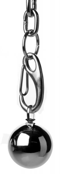 Heavy Hitch Ball Stretcher Hook With Weights Metal | SexToy.com