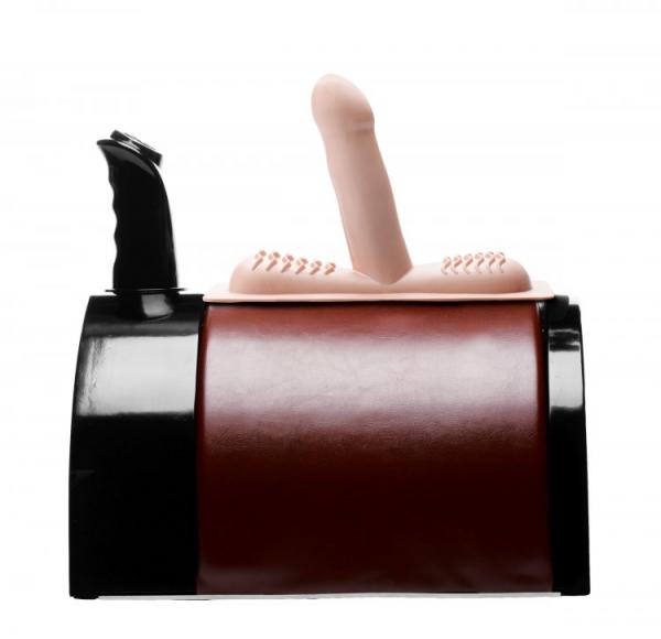 Saddle Deluxe Riding Sex Machine With Dual Attachments | SexToy.com