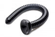 Hosed 19 Inches Ribbed Anal Snake Black Probe | SexToy.com