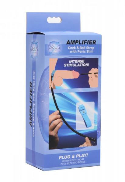 Amplifier Cock And Ball Strap With Penis Estim | SexToy.com