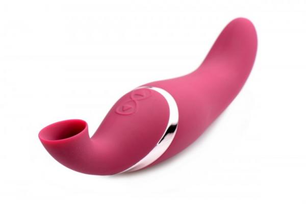 Shegasm Intense 2 In 1 Clitoral Stimulator & G-Spot Vibrator | SexToy.com