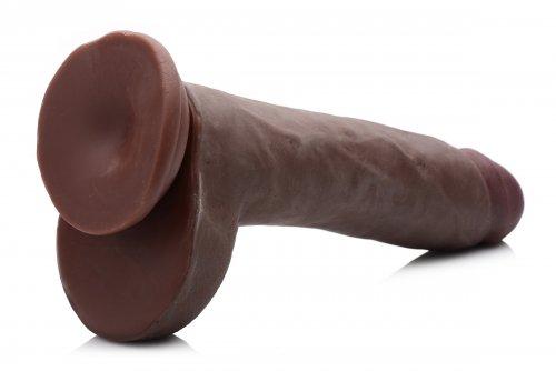 USA Cock 10 inches Ultra Real Dildo Suction Cup Brown | SexToy.com