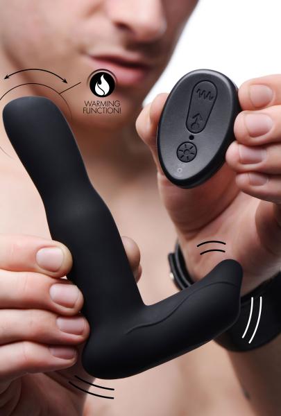 Under Control Prostate Stroking Vibrator & Remote Control Black | SexToy.com